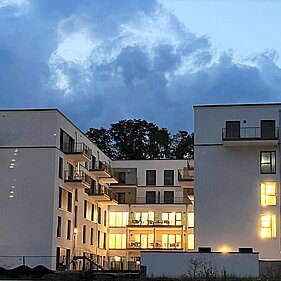 Das neue Pflegestift Backnang in der ersten bewohnten Nacht