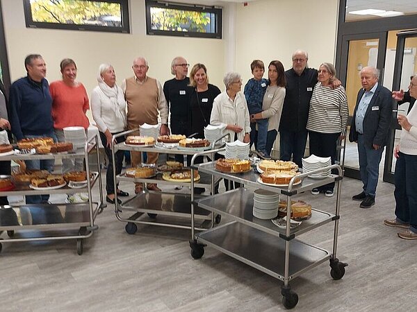 Personengruppe beim Herbstfest