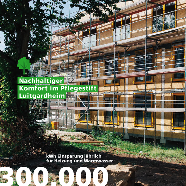 Fassadenfoto mit Holz