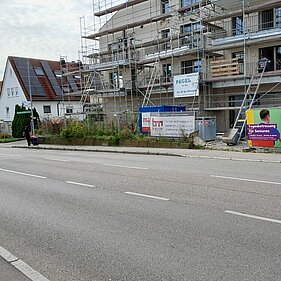 Baustelle Denkendorfer Straße 1