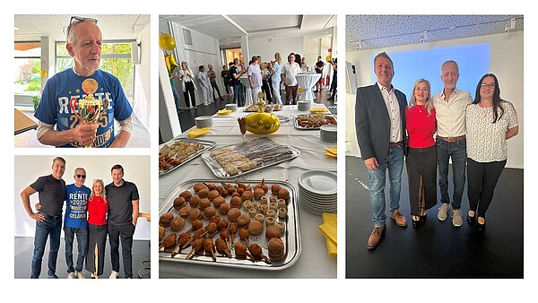 Bildcollage mit mehreren Personen