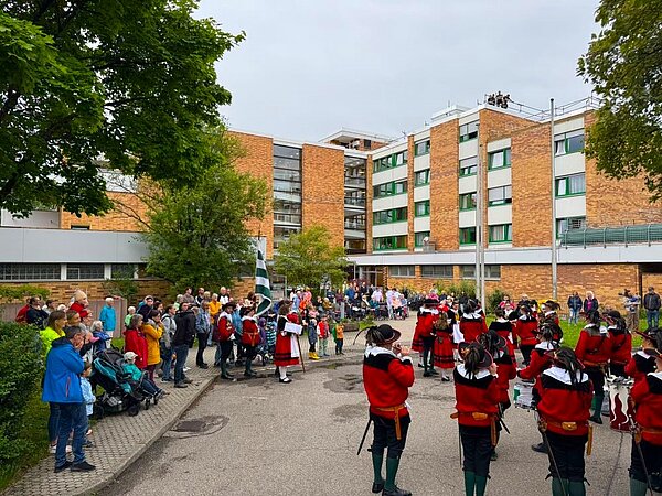 Menschengruppe Sieder