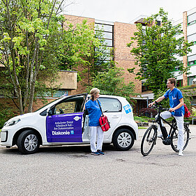 Pflegedienst und Tagespflege sind vor Ort