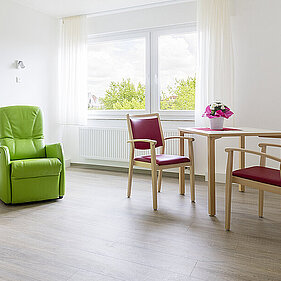 Die Einzelzimmer mit Bad bieten viel Ausblick