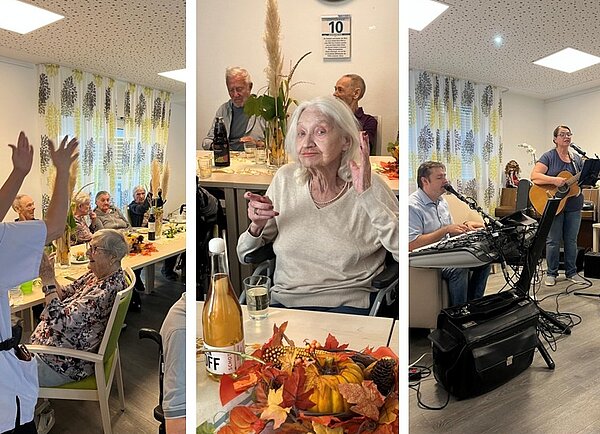 Wein- und Zwiebelkuchenfest im Pflegestift Rielingshausen