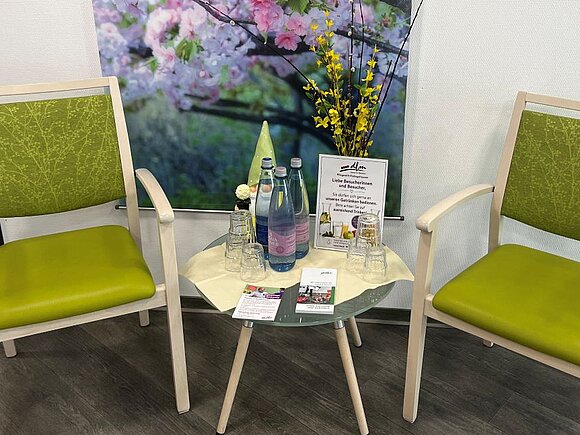 Getränke auf einem Tisch