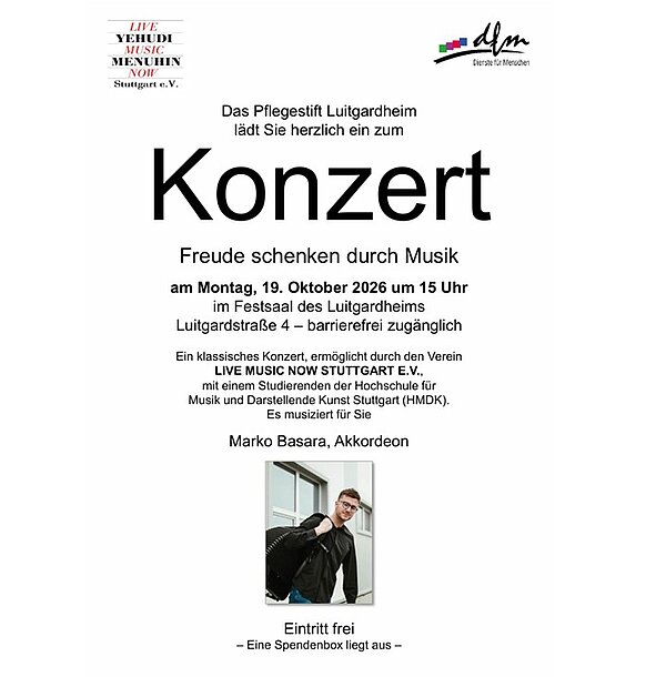 Konzert im Pflegestift Luitgardheim