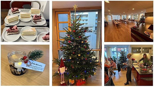 Jugendchor, Andacht und festliche Weihnachtsstimmung im Luitgardheim