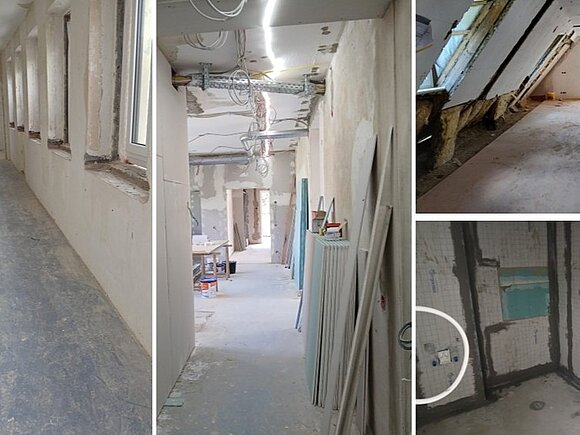 Fortschritt auf unserer Baustelle Bleichstraße