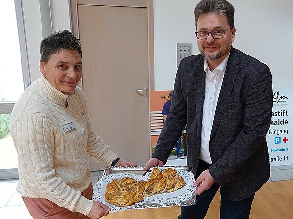 Schlüsselübergabe