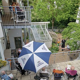 Gottesdienst im Garten